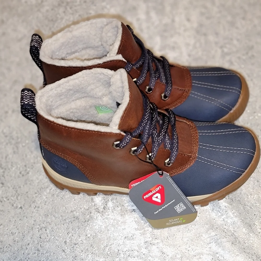 💕 💛NEW  Timberland Women’s Mt. Hayes (Medium: Size 5.5) Brown Boots - Picture 4 of 11